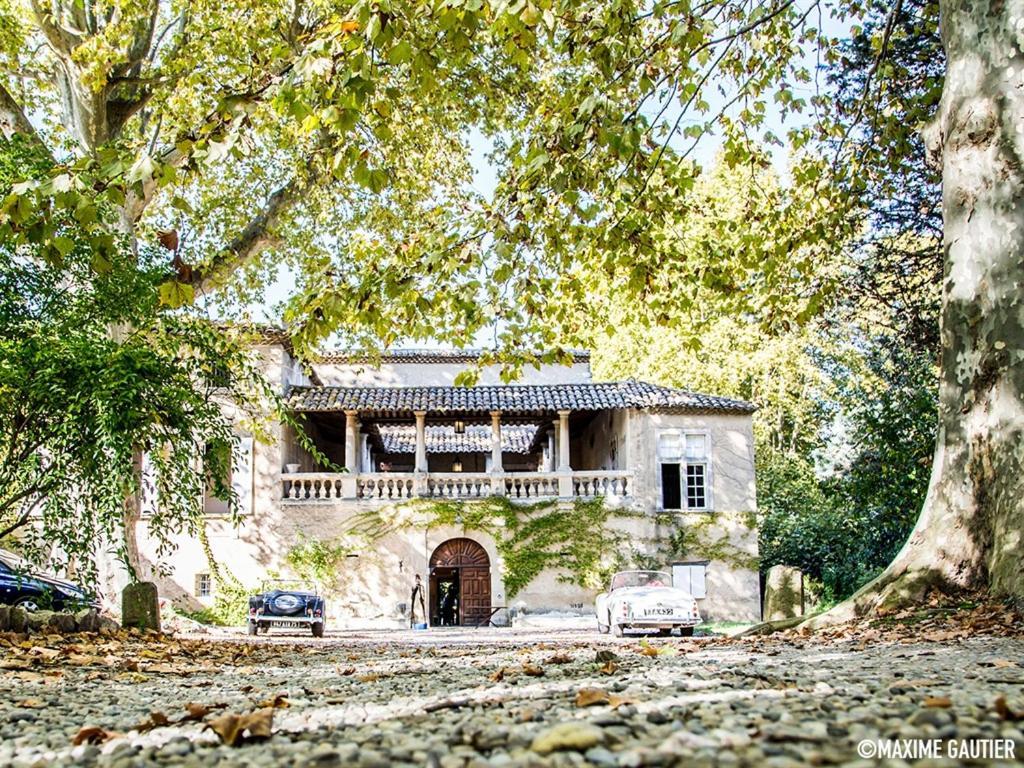 Chambres D'Hotes Chateau Beaupre Сен-Лоран-дез-Арбр Екстер'єр фото
