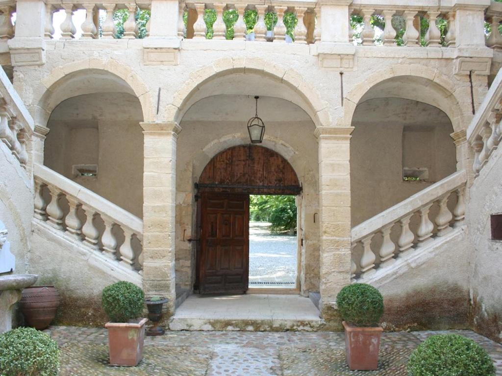 Chambres D'Hotes Chateau Beaupre Сен-Лоран-дез-Арбр Екстер'єр фото